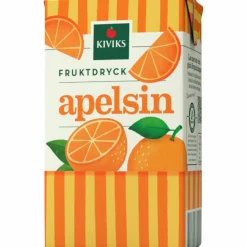 Apelsindryck Kiviks Musteri Med sugrör 25cl