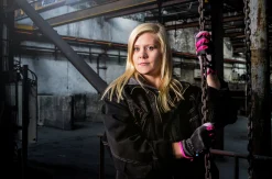 Arbetshandskar Granberg Allround Svart/Rosa