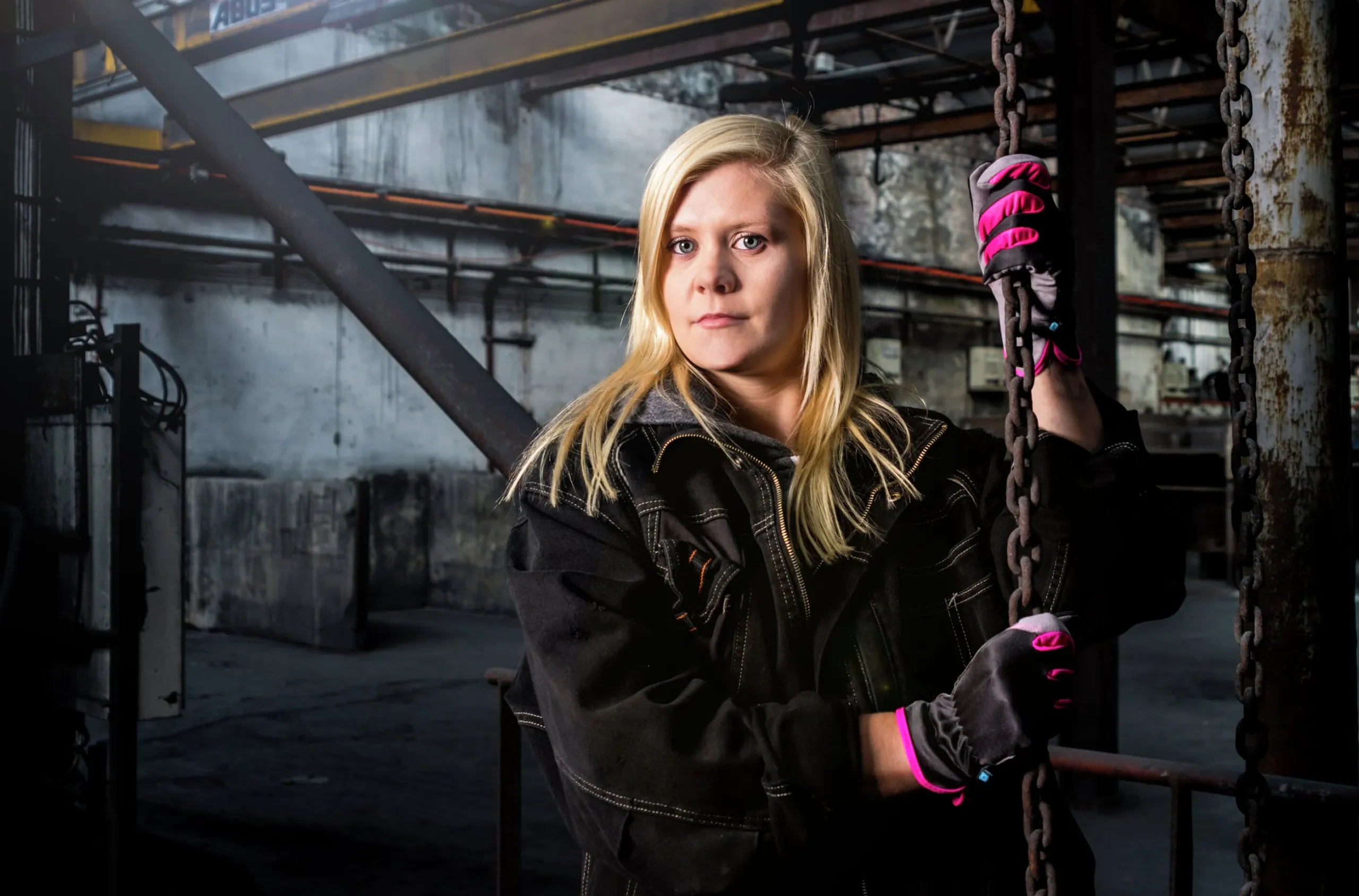Arbetshandskar Granberg Allround Svart/Rosa