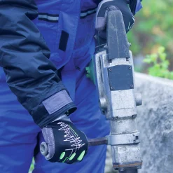 Arbetshandskar Granberg Antivibration Syntet Svart 11