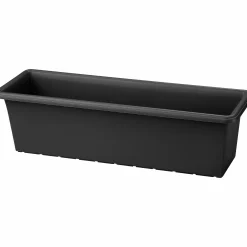 Balkonglåda Orthex Botanica Återvunnen plast Svart 80cm