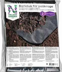 Barkduk Nelson Garden till Pallkrage helpall Svart 2-p