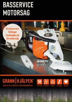 Basservice Grannhjälpen Motorsåg