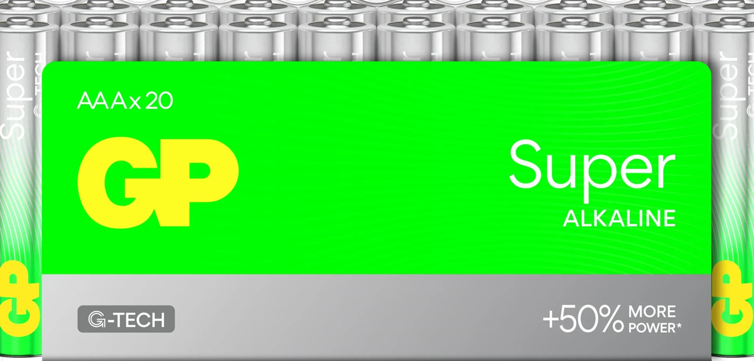 Batteri GP Batteries Super Alkaline AAA/LR03 20-p