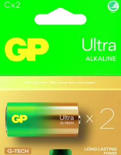 Batteri GP Batteries Ultra Alkaline C/LR14 2-p