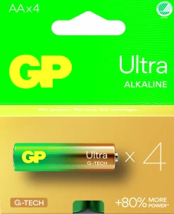 Batteri GP Batteries Ultra Alkaline AA/LR6 4-p