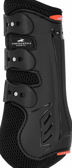 Benskydd Schockemöhle Sports Air Flow Dressyr Fram Svart 2-p
