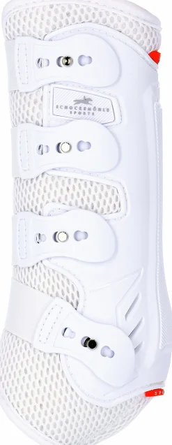 Benskydd Schockemöhle Sports Air Flow Dressyr Bak Vit 2-p