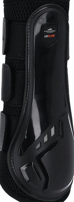 Benskydd Schockemöhle Sports Air Flow Damask Svart 2-p