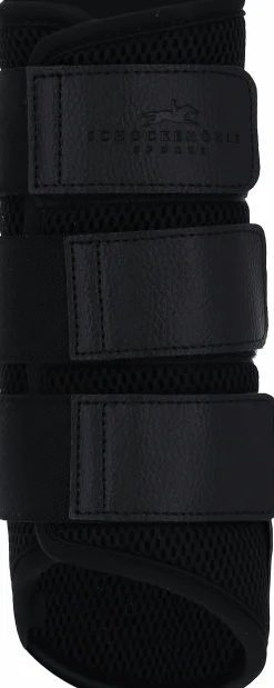 Benskydd Schockemöhle Sports Air Flow Damask Svart 2-p