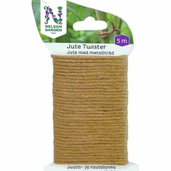 Bindtråd Nelson Garden Twister Jute 5m