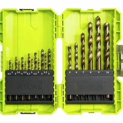 Borrset Ryobi HSS Titan RAK19HSS2 18 delar