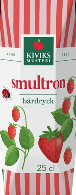 Dricka Kivik Musteri Smultron m sugrör 25cl