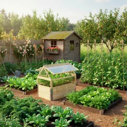 Drivhus Granngården Natur för pallkrage Helpall