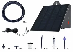 Droppbevattningssystem EcoAqua S24 Solcell 24 munstycken
