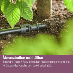 Droppslang Gardena MicroDrip Startset Häckar/Buskar 50m