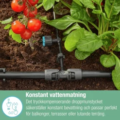 Droppspridare Gardena MicroDrip Ställbar Tryckreglerande