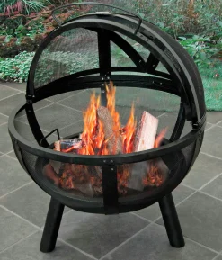 Eldkorg Landmann Ball of Fire Svart Ø77cm höjd 90cm