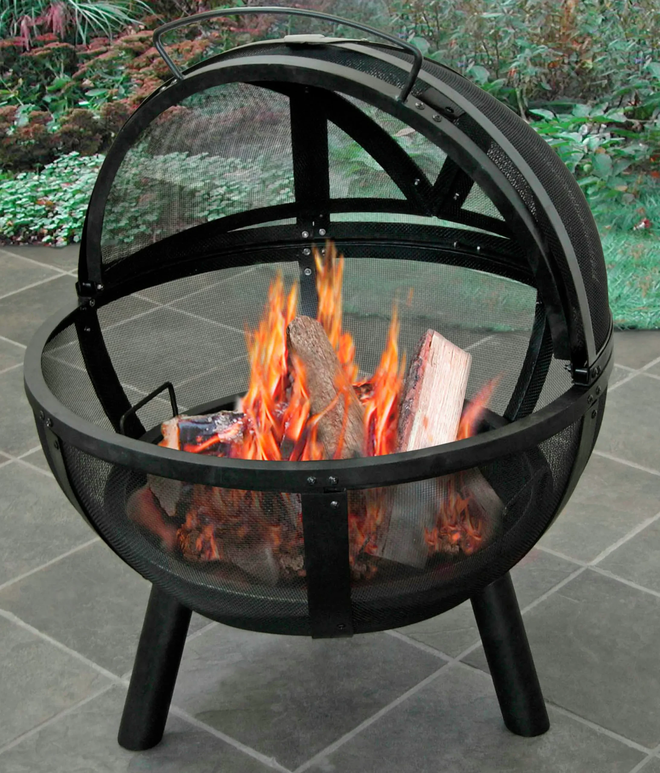 Eldkorg Landmann Ball of Fire Svart Ø77cm höjd 90cm