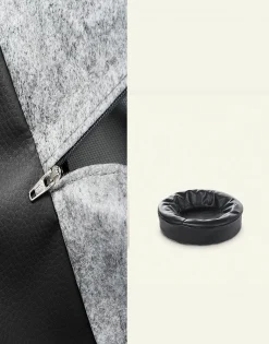 Extra klädsel Bia Bed Rund Svart 50cm