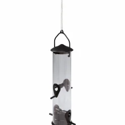 Fågelmatare Nyby Bruk Rör Frö Svart 30cm 1,1L