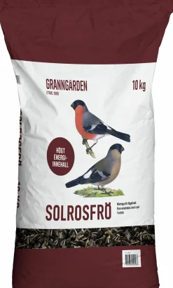 Fågelmat Granngården Solrosfrö Strimmiga+Svarta 10kg