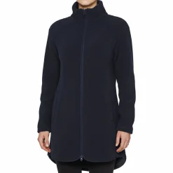 Fleecejacka G1880 Sherpa Lång modell Dam Navy