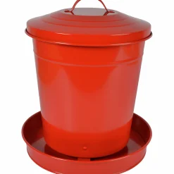 Foderautomat Willab Plåt Röd 6kg