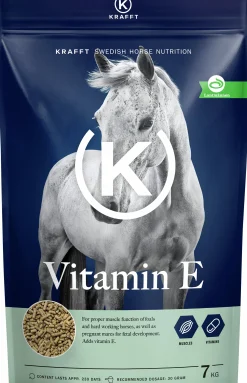 Fodertillskott Krafft Vitamin E Pellets 7kg