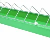 Fodertråg för Höns Granngården Metall Grön 750x140x150mm