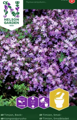 Fröer Nelson Garden Backtimjan