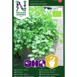 Fröer Nelson Garden Bladpersilja Gigan.d'Italia Organic
