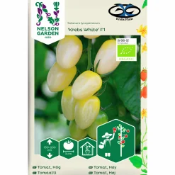 Fröer Nelson Garden Körsbärstomat Krebs White Hög
