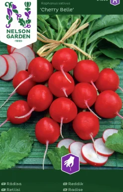 Fröer Nelson Garden Rädisa Cherry Belle