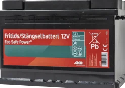 Fritids-/Stängselbatteri AKO 12V