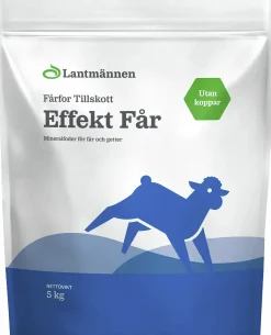 Fårmineral Lantmännen Effekt Får utan koppar 5kg
