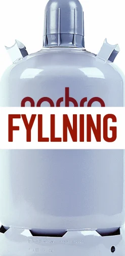 Gasolfyllning Norbro Energi P 11kg