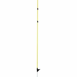 Glasfiberstolpe Kerbl oval med isolatorer 152cm