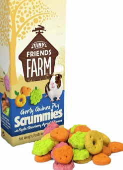 Gnagargodis Tiny Friends Farm Marsvin Scrummies Fruit 120g