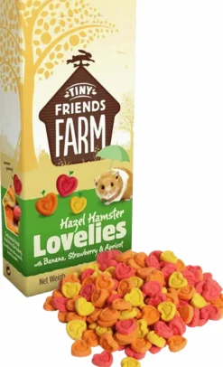 Gnagargodis Tiny Friends Hazel Hamster Lovelies Frukt 120g