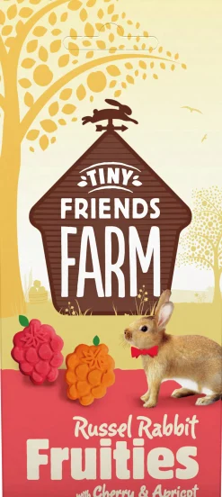 Gnagargodis Tiny Friends Rabbit Fruities Cherry/Apricot 120g