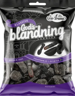 Godis Aroma Godisblandning Lakrits 410g