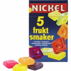 Godis Sockerbageriet Nickel Frukt 115g