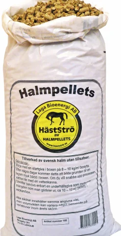 Halmpellets Laga Bioenergi Helpall 60x13kg (hemleverans)