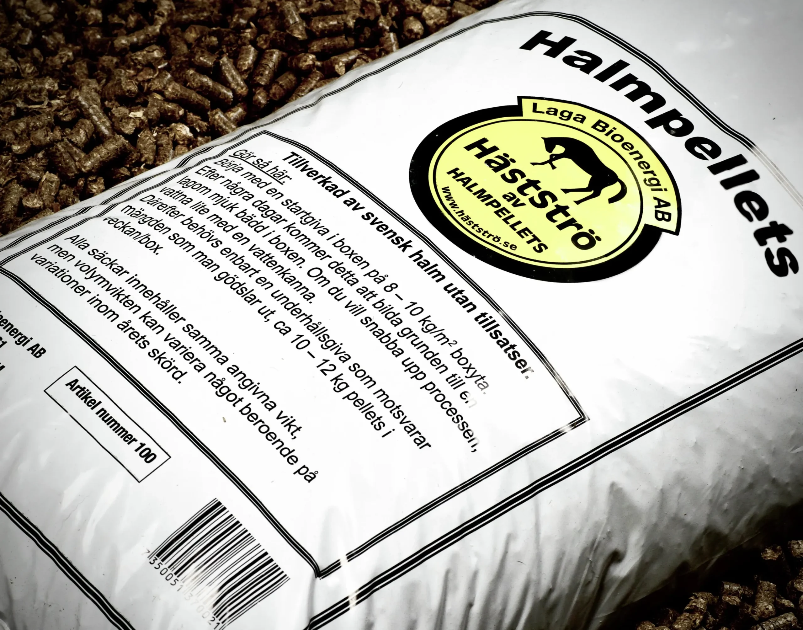 Halmpellets Laga Bioenergi 13kg
