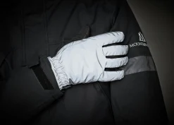 Handske Mountain Horse Flash Svart/Reflex Junior