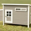 Hönshus Kerbl Eco Barney Grå/Vit 137x73x83cm