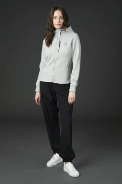 Hoodie Catago Natalie Grå Melange