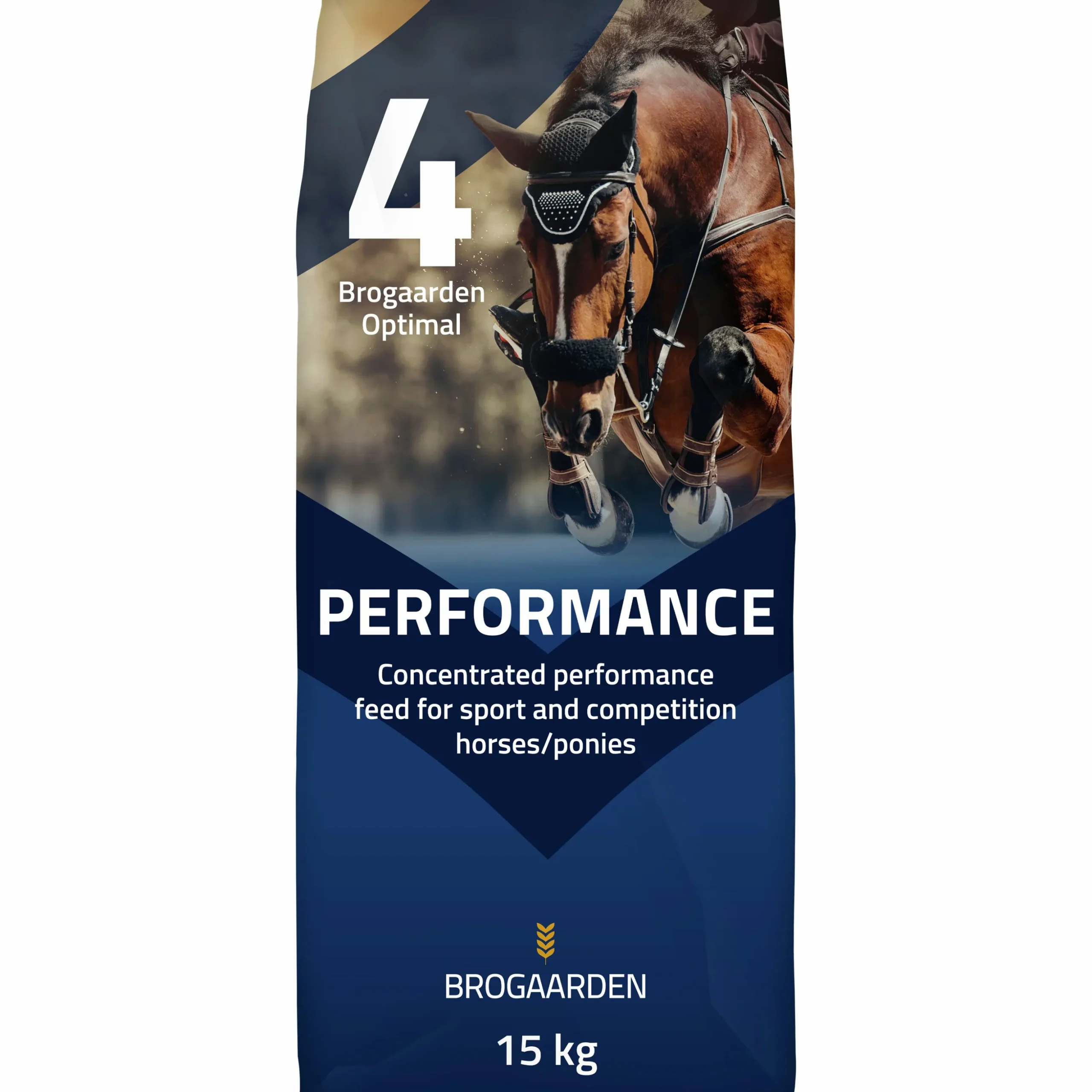 Hästfoder Brogaarden Optimal 4 Performance 15kg