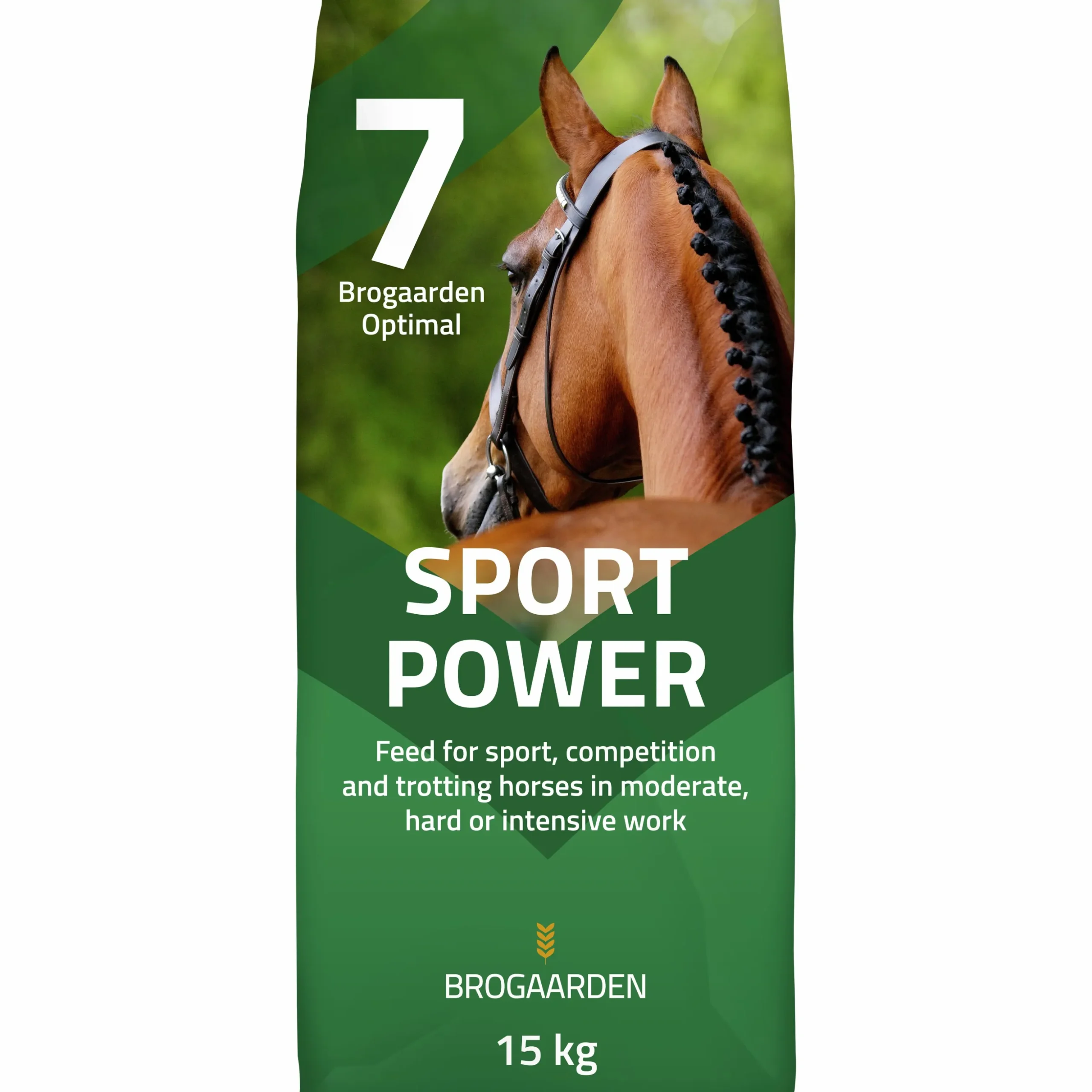 Hästfoder Brogaarden Optimal 7 Sport Power 15kg